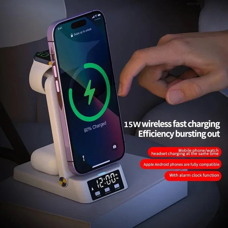 Charging Stand with Alarm Clock™